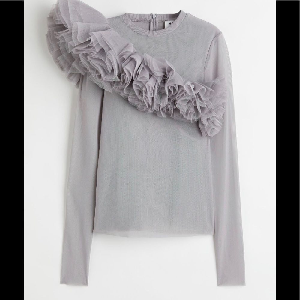 H&M Studio Ruffle Top New - Picture 8 of 8